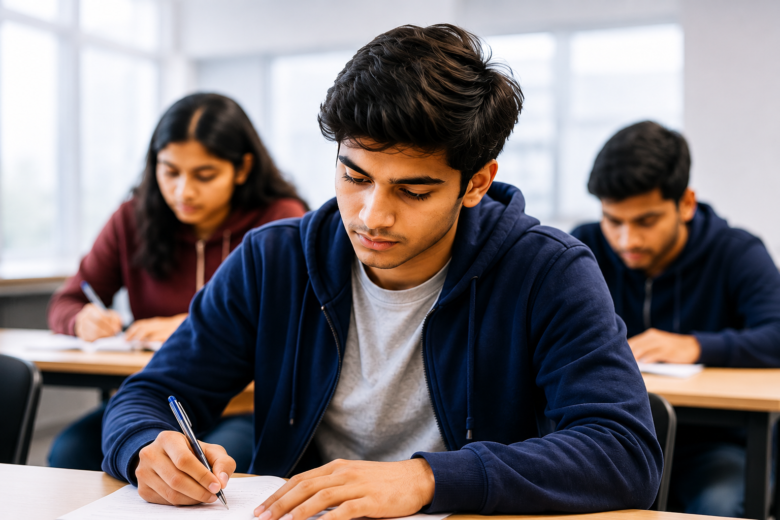 NEET and JEE students at Khadkeshwar Academy
