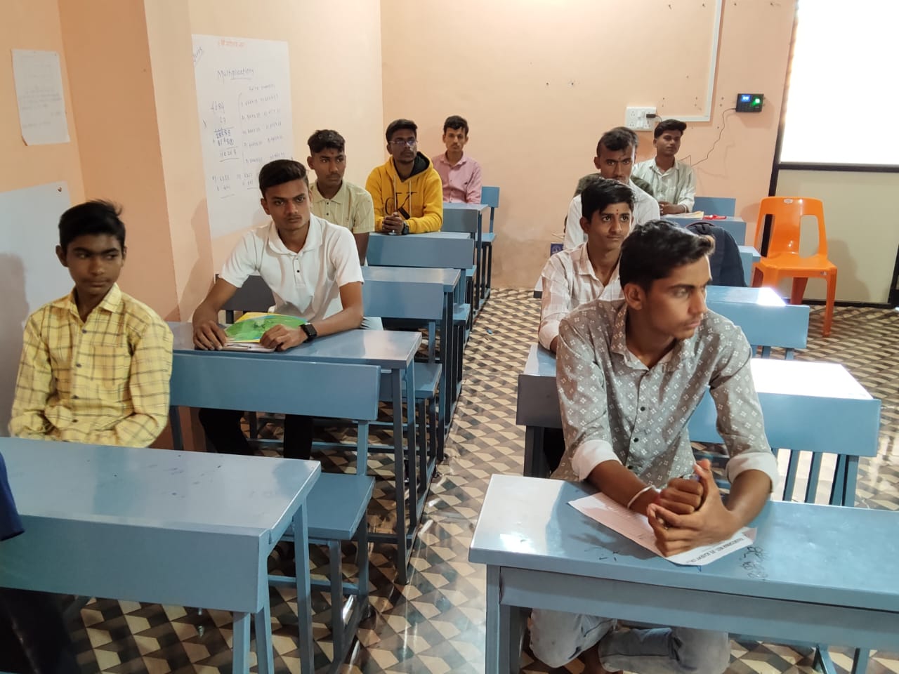 Khadkeshwar Academy classroom students